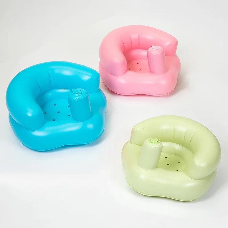 cadeira inflável, cadeira banho, cadeira bebê